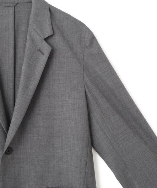 YLEVE（イレーヴ）の「YLEVE / SUPER120'S CHAMBRAY WOOL JACKET（テーラードジャケット・メンズ・グレー・5/4）」の9枚目の写真