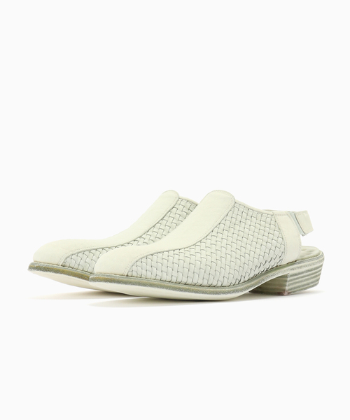GUIDI（グイディ）の「GUIDI (グイディ) VG01E_WO Woven Mule（その他シューズ・メンズ・ホワイト・40/41）」の7枚目の写真