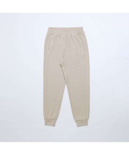 SLOUPLAY(スロープレイ)の「エアフレックススリムジョガーパンツ(2カラー)(スウェットパンツ・レディース・クリーム/ベージュ・SMALL/MEDIUM/LARGE)」の2枚目の写真