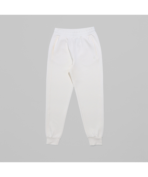 SLOUPLAY(スロープレイ)の「エアフレックススリムジョガーパンツ(2カラー)(スウェットパンツ・レディース・クリーム/ベージュ・SMALL/MEDIUM/LARGE)」の1枚目の写真