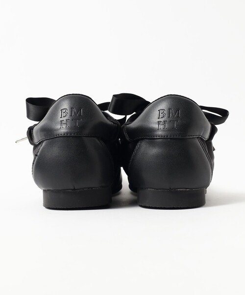 BEAMS HEART(ビームスハート)の「サテン スニーカー(スニーカー・レディース・ブラック/ブラウン・23.0cm/24.0cm/25.0cm)」の6枚目の写真