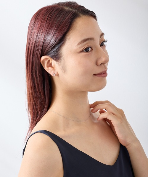 CALIN　STANDARD（カリンスタンダード）の「◆金属アレルギー対応◆◆made in japan◆【高品質ポスト】　キュービックフラワー　ジルコニアセラミックポストピアス（ピアス（両耳用）・レディース・ピンクゴールド/シルバー/ゴールド・FREE）」の10枚目の写真