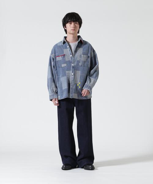 BEAVER(ビーバー)の「B omnivore/ビーオムニボー HANDSTITCH DENIM SHIRT 2(シャツ/ブラウス・メンズ・ブルー/ブラック・M/L)」の10枚目の写真