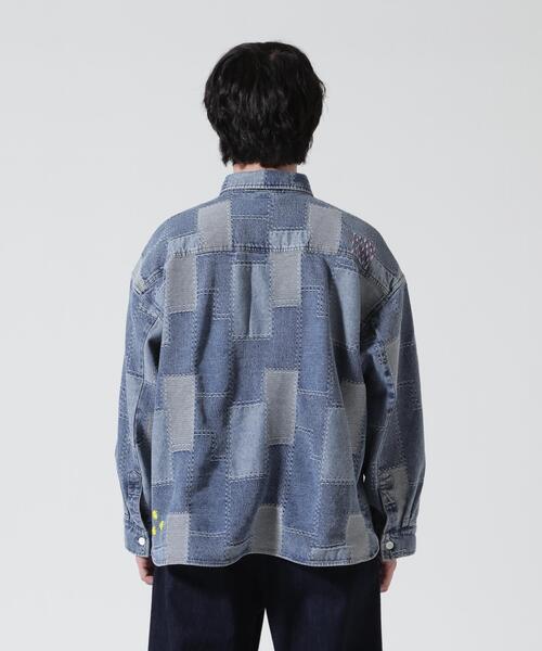 BEAVER(ビーバー)の「B omnivore/ビーオムニボー HANDSTITCH DENIM SHIRT 2(シャツ/ブラウス・メンズ・ブルー/ブラック・M/L)」の11枚目の写真