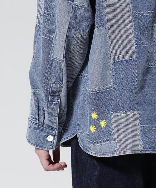 BEAVER(ビーバー)の「B omnivore/ビーオムニボー HANDSTITCH DENIM SHIRT 2(シャツ/ブラウス・メンズ・ブルー/ブラック・M/L)」の16枚目の写真