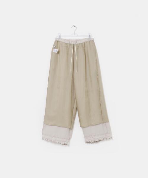 LAATO(ラート)の「frill frill pants(その他パンツ・レディース・ブラック/グレー系その他/ダークブラウン・FREE)」の10枚目の写真