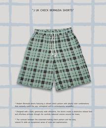JOINT WORKS | チェック バミューダショーツ / J UK CHECK BERMUDA SHORTS(その他パンツ)