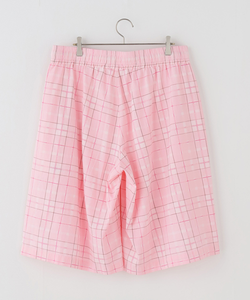 JOINT WORKS（ジョイントワークス）の「チェック バミューダショーツ / J UK CHECK BERMUDA SHORTS（その他パンツ・レディース・ピンク/グリーン・FREE）」の11枚目の写真