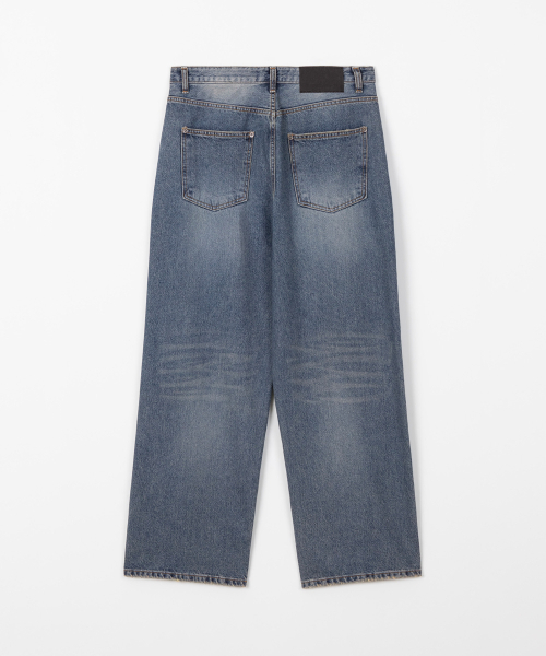 THEENDQUESTION(ジエンドクエスチョン)の「Dirty washed jeans / BLUE(デニムパンツ・レディース・その他・1/2/3)」の8枚目の写真