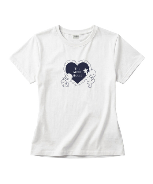 THEMORFHOUSE（ザモーフハウス）の「MORF エンジェルスリムフィット半袖Tシャツアイボリー（Tシャツ/カットソー・レディース・その他・MEDIUM/LARGE）」の2枚目の写真