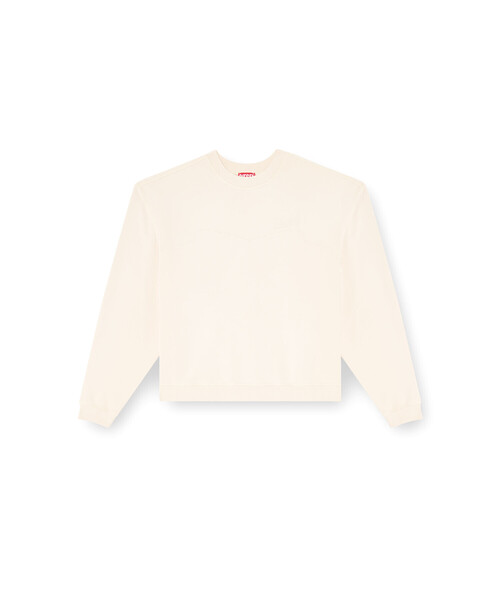DIESEL(ディーゼル)の「ウィメンズ プルオーバースウェット F-CREW(スウェット・レディース・ブルー/ピンク系その他・SMALL/X-SMALL/X-LARGE/LARGE/MEDIUM)」の9枚目の写真