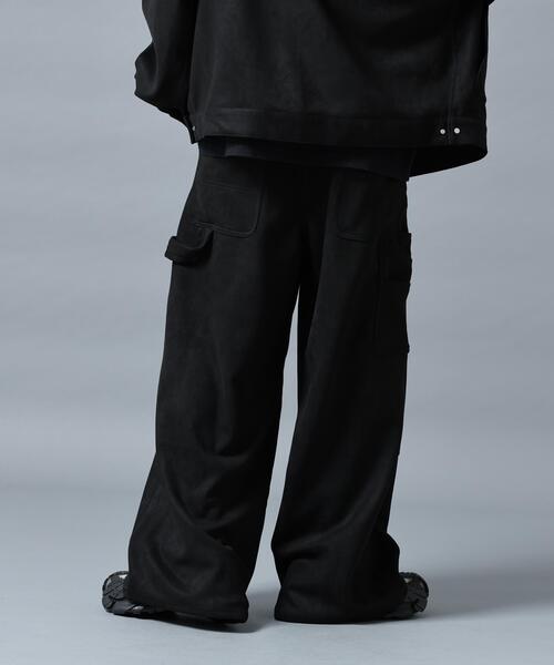 DANKE SCHON(ダンケシェーン)の「DankeSchon/ダンケシェーン/ECOSUEDE W-KNEE WIDE PANTS(その他パンツ・メンズ・ブラウン/ブラック系その他・S/M/L)」の19枚目の写真