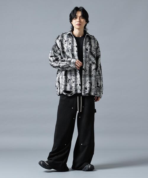 DANKE SCHON(ダンケシェーン)の「DankeSchon/ダンケシェーン/ECOSUEDE W-KNEE WIDE PANTS(その他パンツ・メンズ・ブラウン/ブラック系その他・S/M/L)」の21枚目の写真