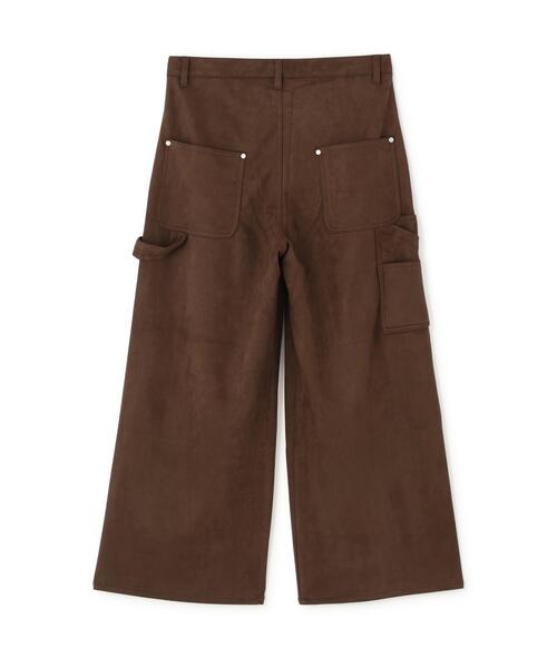 DANKE SCHON(ダンケシェーン)の「DankeSchon/ダンケシェーン/ECOSUEDE W-KNEE WIDE PANTS(その他パンツ・メンズ・ブラウン/ブラック系その他・S/M/L)」の6枚目の写真