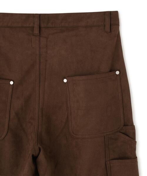 DANKE SCHON(ダンケシェーン)の「DankeSchon/ダンケシェーン/ECOSUEDE W-KNEE WIDE PANTS(その他パンツ・メンズ・ブラウン/ブラック系その他・S/M/L)」の14枚目の写真