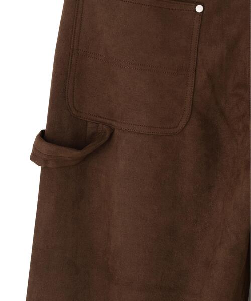 DANKE SCHON(ダンケシェーン)の「DankeSchon/ダンケシェーン/ECOSUEDE W-KNEE WIDE PANTS(その他パンツ・メンズ・ブラウン/ブラック系その他・S/M/L)」の16枚目の写真