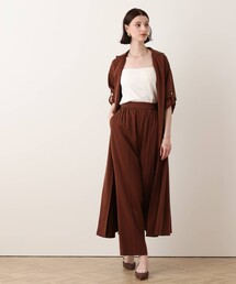フィブリルストレッチシャツワンピース