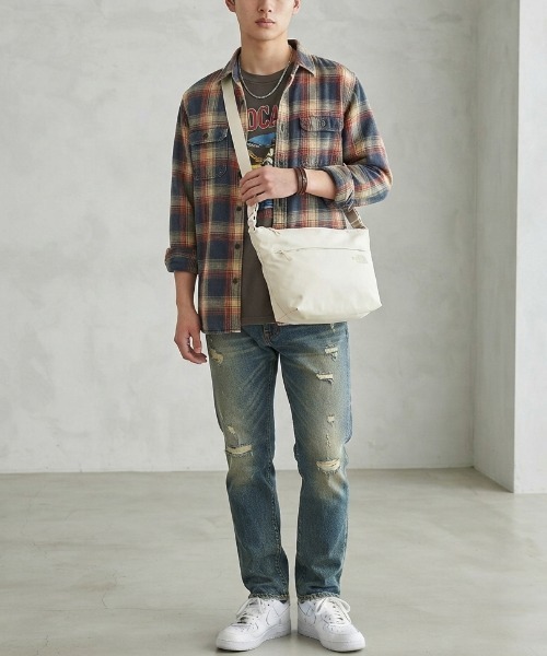 THE NORTH FACE(ザノースフェイス)の「【THE NORTH FACE/ザノースフェイス】SP CROSS BAG M 軽量クロスショルダーバッグ Mサイズ ユニセックス(ショルダーバッグ・レディース・ブラック/サンドベージュ/グレー・ONE SIZE)」の9枚目の写真