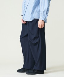 ABAHOUSE（アバハウス）の「【セットアップ対応】ライトドライ パラシュートパンツ  ワイドパンツ（その他パンツ）」