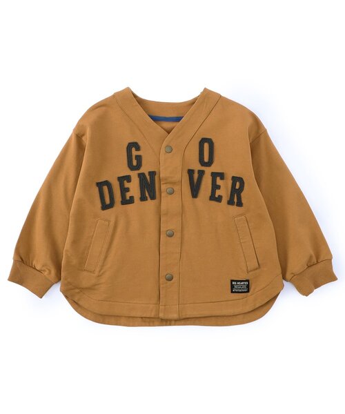 F.O.KIDS（エフオーキッズ）の「レタードカーディガン（カーディガン/ボレロ・キッズ・ネイビー/キナリ/キャメル・130/140/80/90/100/110/120）」の6枚目の写真