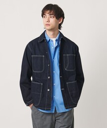 シオタ ワンウォッシュ スビンデニム カバーオール「 SLOW & 」