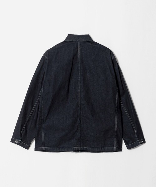 UNITED ARROWS(ユナイテッドアローズ)の「シオタ ワンウォッシュ スビンデニム カバーオール「 SLOW & 」(カバーオール・メンズ・ネイビー・L/XL/S/M)」の8枚目の写真