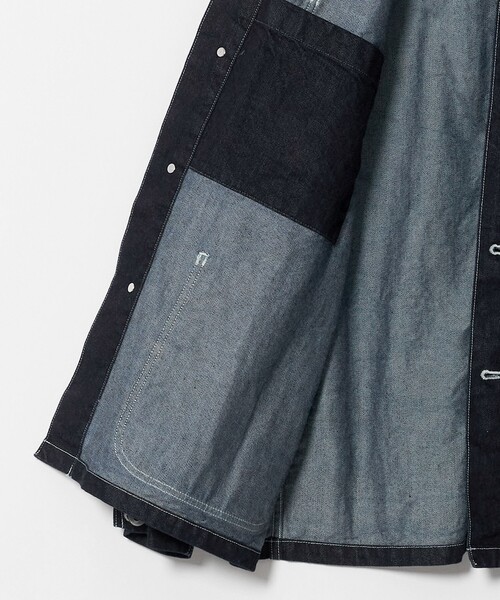 UNITED ARROWS(ユナイテッドアローズ)の「シオタ ワンウォッシュ スビンデニム カバーオール「 SLOW & 」(カバーオール・メンズ・ネイビー・L/XL/S/M)」の16枚目の写真