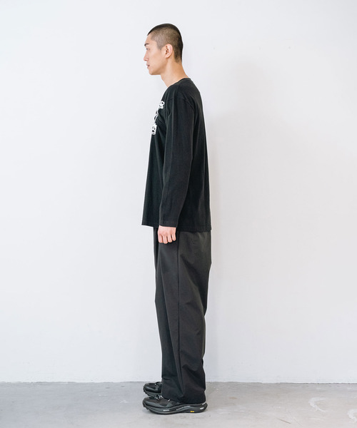 yoshiokubo(ヨシオクボ)の「yoshiokubo ヨシオクボ / Crash L/S T "GHOST TRACK" / YKF26109(Tシャツ/カットソー・メンズ・ホワイト/ブラック・3/2/1)」の10枚目の写真