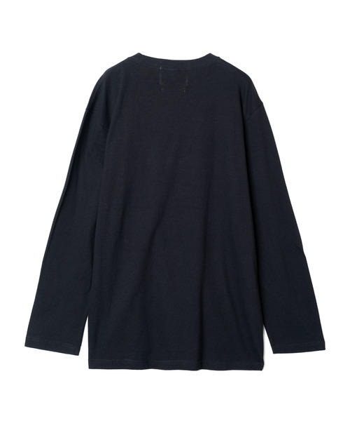 yoshiokubo(ヨシオクボ)の「yoshiokubo ヨシオクボ / Crash L/S T "GHOST TRACK" / YKF26109(Tシャツ/カットソー・メンズ・ホワイト/ブラック・3/2/1)」の14枚目の写真