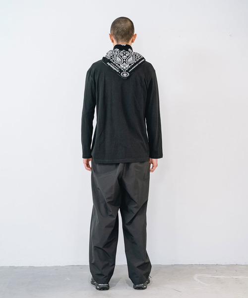 yoshiokubo(ヨシオクボ)の「yoshiokubo ヨシオクボ / Crash L/S T "GHOST TRACK" / YKF26109(Tシャツ/カットソー・メンズ・ホワイト/ブラック・3/2/1)」の22枚目の写真