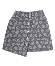 RADIO EVA（ラヂオエヴァ）の「RADIO EVA A334 EVANGELION MONOGRAM JACQUARD DENIM SKIRT（デニムスカート）」