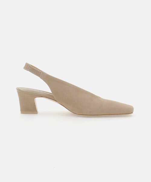 ODETTE E ODILE(オデットエオディール)の「サプルスクエア バックベルト パンプス50↑(パンプス・レディース・ブラック/モカ・23.5cm/22.5cm/22cm/25cm/24.5cm/23cm/24cm)」の15枚目の写真