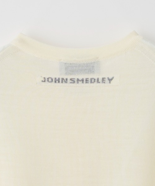 JOHN SMEDLEY(ジョンスメドレー)の「JSロゴジャガード長袖ニットカーディガン(カーディガン/ボレロ・レディース・その他・S)」の2枚目の写真