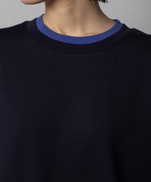 MARECHAL TERRE(マルシャルテル)の「レイヤードトップス(Tシャツ/カットソー・レディース・ブラック/ネイビー/オフホワイト/グレー・MEDIUM)」の10枚目の写真