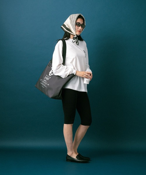 GLOBAL WORK（グローバルワーク）の「【Reebok】プリントT/長袖/812883（Tシャツ/カットソー・メンズ・ホワイト/チャコールグレー・X-LARGE/MEDIUM/LARGE/SMALL）」の7枚目の写真