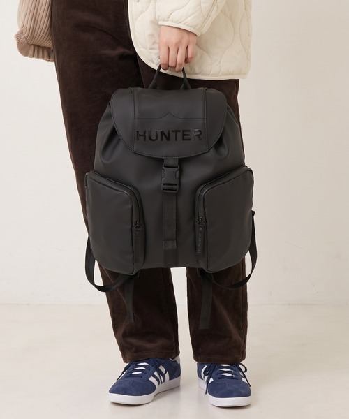 HUNTER(ハンター)の「HUNTER オリジナル ライトウェイト ラバライズド ラージ バックパック(バックパック/リュック・レディース・ブラック・FREE)」の20枚目の写真