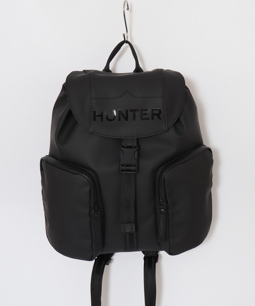 HUNTER(ハンター)の「HUNTER オリジナル ライトウェイト ラバライズド ラージ バックパック(バックパック/リュック・レディース・ブラック・FREE)」の2枚目の写真