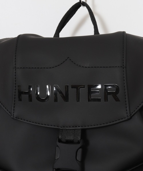 HUNTER(ハンター)の「HUNTER オリジナル ライトウェイト ラバライズド ラージ バックパック(バックパック/リュック・レディース・ブラック・FREE)」の3枚目の写真