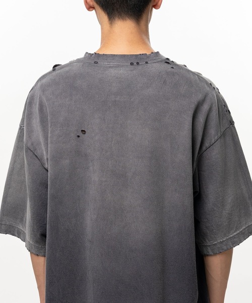 Maison MIHARA YASUHIRO(メゾンミハラヤスヒロ)の「【MIHARAYASUHIRO/ミハラヤスヒロ】SUN FADED TEE(Tシャツ/カットソー・メンズ・ベージュ/ブラック・48/46/44)」の8枚目の写真