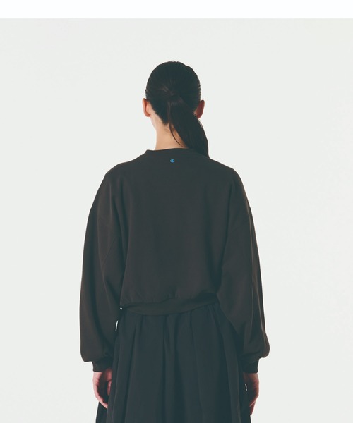 Champion（チャンピオン）の「【Champion/チャンピオン】【ZOZOTOWN先行販売！！カラー別注】レディース クルーネックスウェットシャツ（スウェット・レディース・オートミール/ブラック系その他/ネイビー系1・MEDIUM/LARGE）」の15枚目の写真