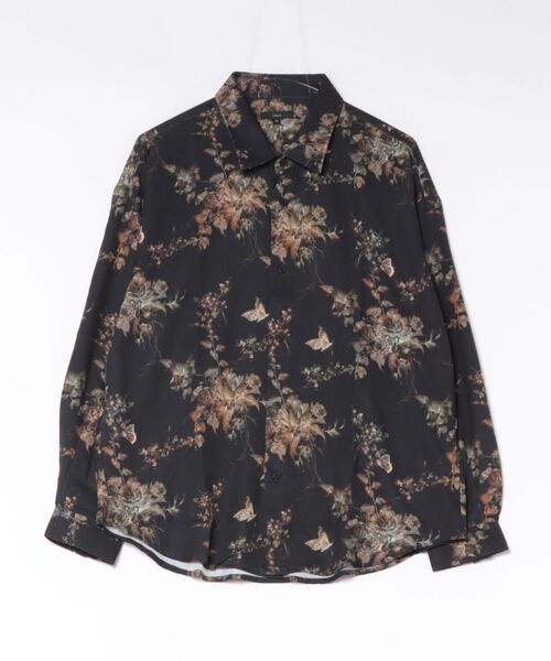 CIAO(チャオ)の「【ciao】ルーズシルエット オーバーサイズ とろみシャツ 柄シャツ(シャツ/ブラウス・レディース・ベージュ系その他/ブラック系その他/ブラック×イエロー/オリーブ/カーキブラウン/ホワイト系その他2/ブラック×ホワイト/ブラウン系その他/ホワイト系その他/ブラック/アッシュグレー/ブラック×ブルー・L/M)」の16枚目の写真