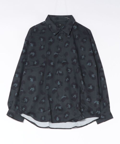 CIAO(チャオ)の「【ciao】ルーズシルエット オーバーサイズ とろみシャツ 柄シャツ(シャツ/ブラウス・レディース・ベージュ系その他/ブラック系その他/ブラック×イエロー/オリーブ/カーキブラウン/ホワイト系その他2/ブラック×ホワイト/ブラウン系その他/ホワイト系その他/ブラック/アッシュグレー/ブラック×ブルー・L/M)」の15枚目の写真