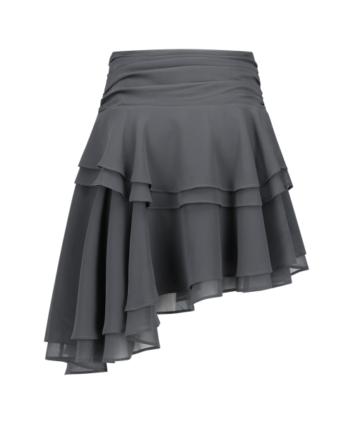 ILLIGO(イリゴ)の「シアーアンバランススカート チャコール(スカート・レディース・その他・SMALL/MEDIUM)」の5枚目の写真