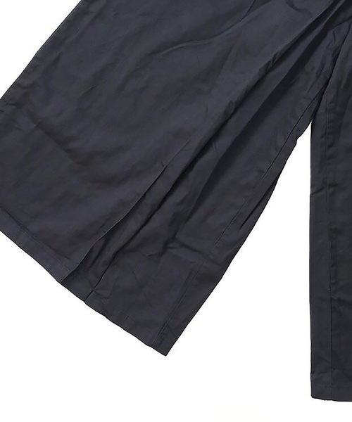 vent blanc(ヴァンブラン)の「ヴァンブラン vent blanc コットンツイル “HAKAMA” パンツ(チノパンツ・レディース・ベージュ/チャコールグレー/ネイビー・FREE)」の18枚目の写真