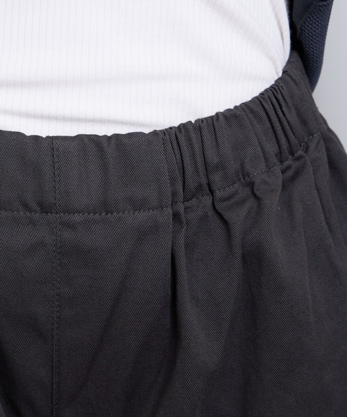 vent blanc(ヴァンブラン)の「ヴァンブラン vent blanc コットンツイル “HAKAMA” パンツ(チノパンツ・レディース・ベージュ/チャコールグレー/ネイビー・FREE)」の8枚目の写真