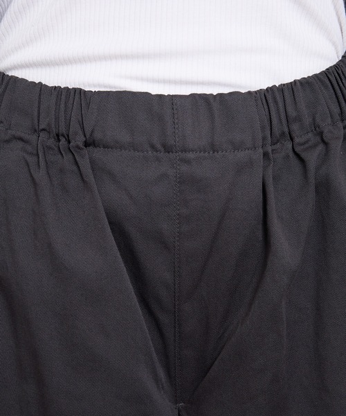 vent blanc(ヴァンブラン)の「ヴァンブラン vent blanc コットンツイル “HAKAMA” パンツ(チノパンツ・レディース・ベージュ/チャコールグレー/ネイビー・FREE)」の9枚目の写真