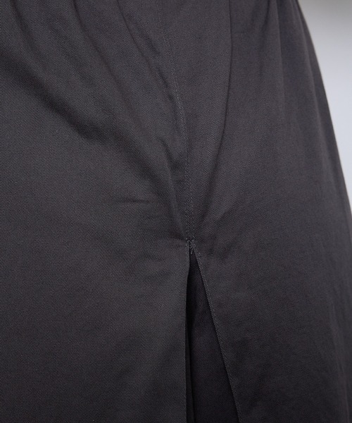 vent blanc(ヴァンブラン)の「ヴァンブラン vent blanc コットンツイル “HAKAMA” パンツ(チノパンツ・レディース・ベージュ/チャコールグレー/ネイビー・FREE)」の14枚目の写真