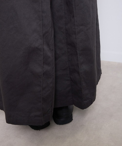 vent blanc(ヴァンブラン)の「ヴァンブラン vent blanc コットンツイル “HAKAMA” パンツ(チノパンツ・レディース・ベージュ/チャコールグレー/ネイビー・FREE)」の15枚目の写真