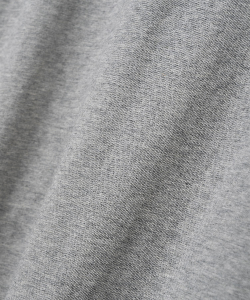 MILLO WOMEN（ミロウーマン）の「ボタンラップTシャツ [メランジ グレー]（Tシャツ/カットソー・レディース・その他・ONE SIZE）」の10枚目の写真