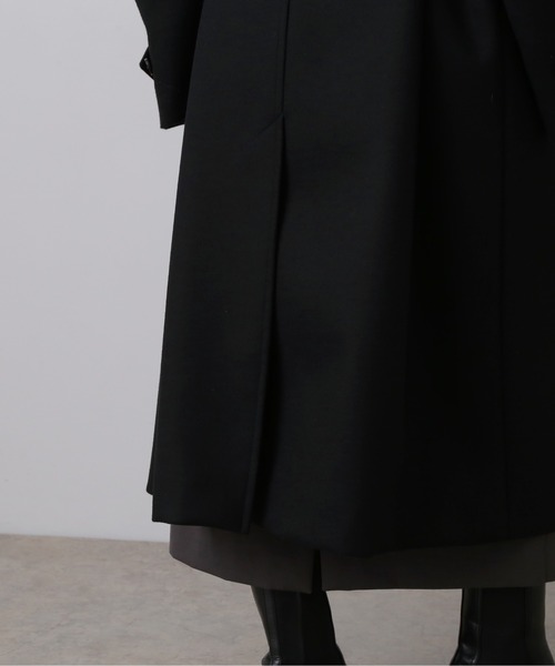 YLEVE(イレーヴ)の「YLEVE / SUPER100'S WOOL MELTON COAT(ダウンジャケット/コート・レディース・ブラック/ベージュ・0/1/2)」の13枚目の写真